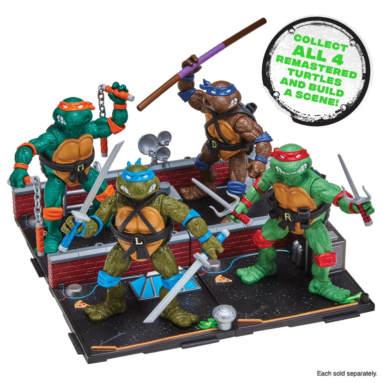 TMNT サムライ タートルズ 4体セット TMNT Deluxe Ninja Turtles Toys