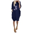 thumbnail image 1 of El vestido estampado sexy de bolsillo suelto casual de talla grande de invierno para mujer de la moda Fridja  yut413, 1 of 1