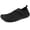 02-Black, variant on CHICVOMEY Women Men Water Shoes - Non-Slip Quick-Dry Aqua Hiking Sandals with Velcro - Slip-On Swim Shoes for Beach Pool River