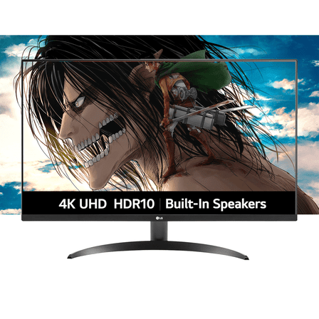 LG Ultrafine 32" 4K UHD Computer Monitor | HDR10 with 90% DCI-P3 Color | Borderless Design | Built-in MaxxAudio Speakers | OnScreen Control | Gaming Features (Black Stabilizer & Dynamic Action Sync)