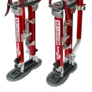 MetalTech Buildman 24-40 Inch Aluminum Adjustable Self-Locking Stilts