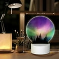 thumbnail image 6 of Balery Northern Lights Pattern Acrylic Night Light Gift with 3 Color ModesTouch-Sensitive LED Lamp Perfect Gift for Mother's Day, Birthday, or Christmas, 6 of 9