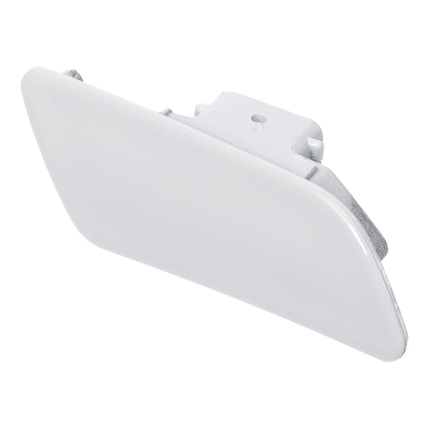 Tapa de Boquilla de Lavaparabrisas del Parachoques Frontal Derecho Unique Bargains No.97050573200 Tapa de Recorte del Parachoques para Porsche Panamera 2014-2016 Plástico Blanco 1 Pcs