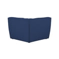 thumbnail image 7 of Meridian Furniture Miramar Navy Durable Linen Textured Corner, 7 of 7