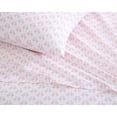 thumbnail image 2 of Tommy Bahama - Queen Sheets, Cotton Percale Bedding Set, Crisp & Cool, Stylish Home Decor (Flamingle Pink, Queen), 2 of 5