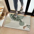thumbnail image 2 of Bohemian Retro Floral Non-Slip Entryway Door Mat,Boho Indoor Decor Durable Low Plush Door Mat,Washable Welcome Rug for Patio Hallway Home Decor 16x24 Inches, 2 of 7