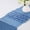 Blue, variant on Dalrosia Sequin Table Runner Sparkly Metallic Sequin Runner for Wedding Party Dinner Reception, Event Bridalwedding Runner, Birthday Party, Dinner Party, Shower