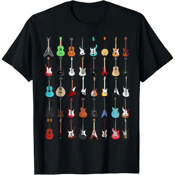 Guitar Musical Instrument T-Shirt