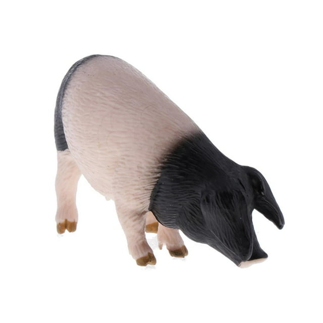 Mini juguete educativo de de cerdo animal de plástico pintado a mano, para a partir de 5 años Sembrar Zulema Juguetes de figuras de animales