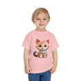 thumbnail image 2 of Funny Toddler Shirts Cotton Short Sleeve Tee Bella Canvas 3001T Comfortable Kids Tee, 2 of 21