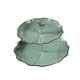 thumbnail image 1 of Soporte para tartas y cestas de frutas, soporte multifuncional para alimentos, ideal para postres, pasteles y fiestas. L 2 niveles verde, 1 of 9