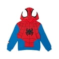 thumbnail image 3 of Marvel Spidey and His Amazing Friends Little Kids' Boy or Girl Cosplay Fleece Hoodie and Pants Set Red Blue, 3 of 4