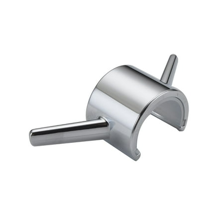 

FRCOLOR Shower Rod Towel Hook Shower Pole Hook for Towel Hook Bathrobe and Loofah Electroplating Finish