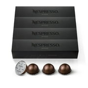 Nespresso Intenso, Dark Roast Coffee Pods, 40 Ct (4 Boxes of 10)