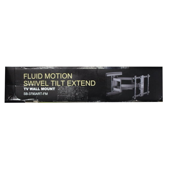 Starburst Technologies Support Mural pour Téléviseur à Mouvement Fluide Pivotant, Inclinable et Extensible, Convient aux 37-90 Pouces