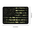 thumbnail image 3 of Balery American Flag Camo Doormat, Durable Flannel Fabric, Waterproof Stain and Fade Resistant, Low Profile,Indoor Outdoor Door Mats, Easy Clean Patio Entrance Mat, 16x24in, 3 of 9