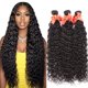 thumbnail image 1 of Paquetes de pelo Alimog Water Wave 10A, virgen brasileña, 50, 55, 60 cm, 1 of 8