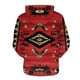 thumbnail image 3 of Sudadera con capucha para hombre, estilo empalme, estampado de movimiento, manga larga, blusa de poliéster para hombre, 3 of 3