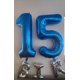thumbnail image 4 of Globos con números Enyeopd, 40 cm, azul oscuro, 27, para fiesta de cumpleaños, 4 of 6