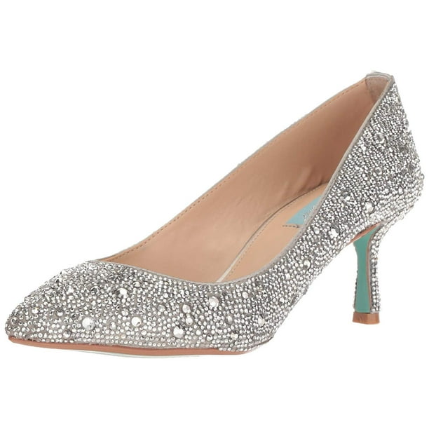 blue by betsey johnson women's bryn bow pump