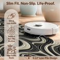thumbnail image 6 of Design&I 8'x10' Washable Area Rug Extra Large Skid-Resistant Low Profile Abstract Asymmetrical Curves Bold Lines Crisp Lightweight Minimalist for Living Room, Family, 6 of 7
