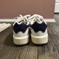 thumbnail image 3 of NWT New Balance CT302 White Dark Lilac CT302LC Chunky Shoes Leather Mens 7.5, 3 of 6