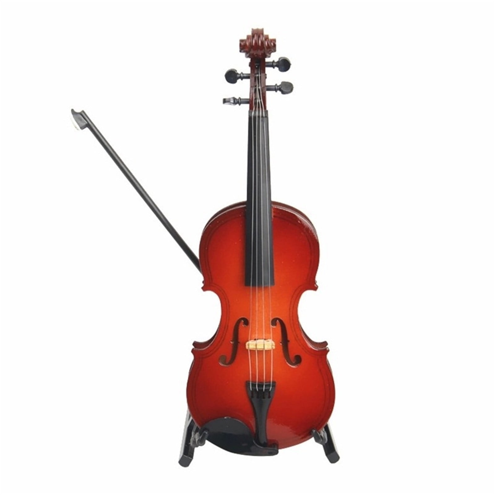 100Fens Mini Musical Instrument Violin Model Ornaments Musical Instrument Model Music Training School Teacher Graduation Gift