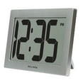 thumbnail image 6 of AcuRite 9.5" Large Digital Clock with Intelli-Time Technology, Silver (75102M), 6 of 7