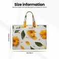 thumbnail image 3 of Pofeuu Sunny Yellow SunFlower Print Laptop Bag Carrying - Computer Bag Laptop Case Shoulder Slim Work Travel, 3 of 8