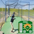 thumbnail image 7 of Magnetic Baseball Lineup Board，Baseball Lineup Board For Dugout，With 30 Lineup Cards Baseball Clipboard For Coaches, Softball Coaching Accessory For Displaying In Rest Areas, 7 of 7