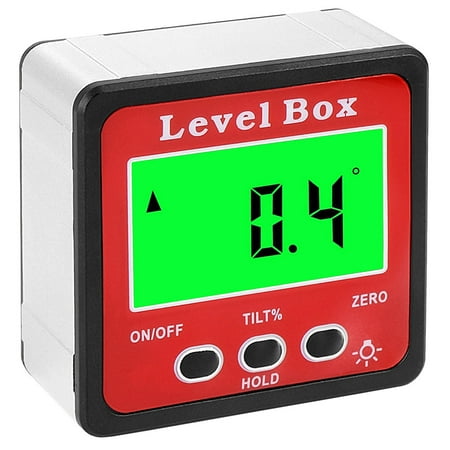 

HOMEMAXS Level Protractor Multipurpose Digital Angle Leveler Angle Measuring Tool