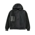 thumbnail image 4 of Victory Outfitters Men's Sherpa Lined Zip Up Fleece Hoodie - Char - 3XL, 4 of 7