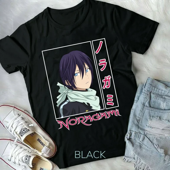 RARE Yato Noragami T-shirt Anime,The God Of Depravity yukine Manga Graphic Tee