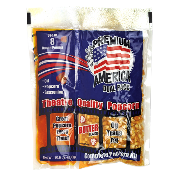 Great Western, Premium America Dual Pack Popcorn Kit 10.6 oz. (24 Count