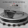 thumbnail image 3 of Gafas de sol ATTCL 1124 C1 deportivas polarizadas con protección 100% UV400 para hombre, 3 of 7