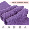 thumbnail image 3 of Slouch Socks Womens Scrunch Knee-High Boot Socks Slouchy Extra Long Soft 3 Pairs Stacked Socks Size 5-11, 3 of 5