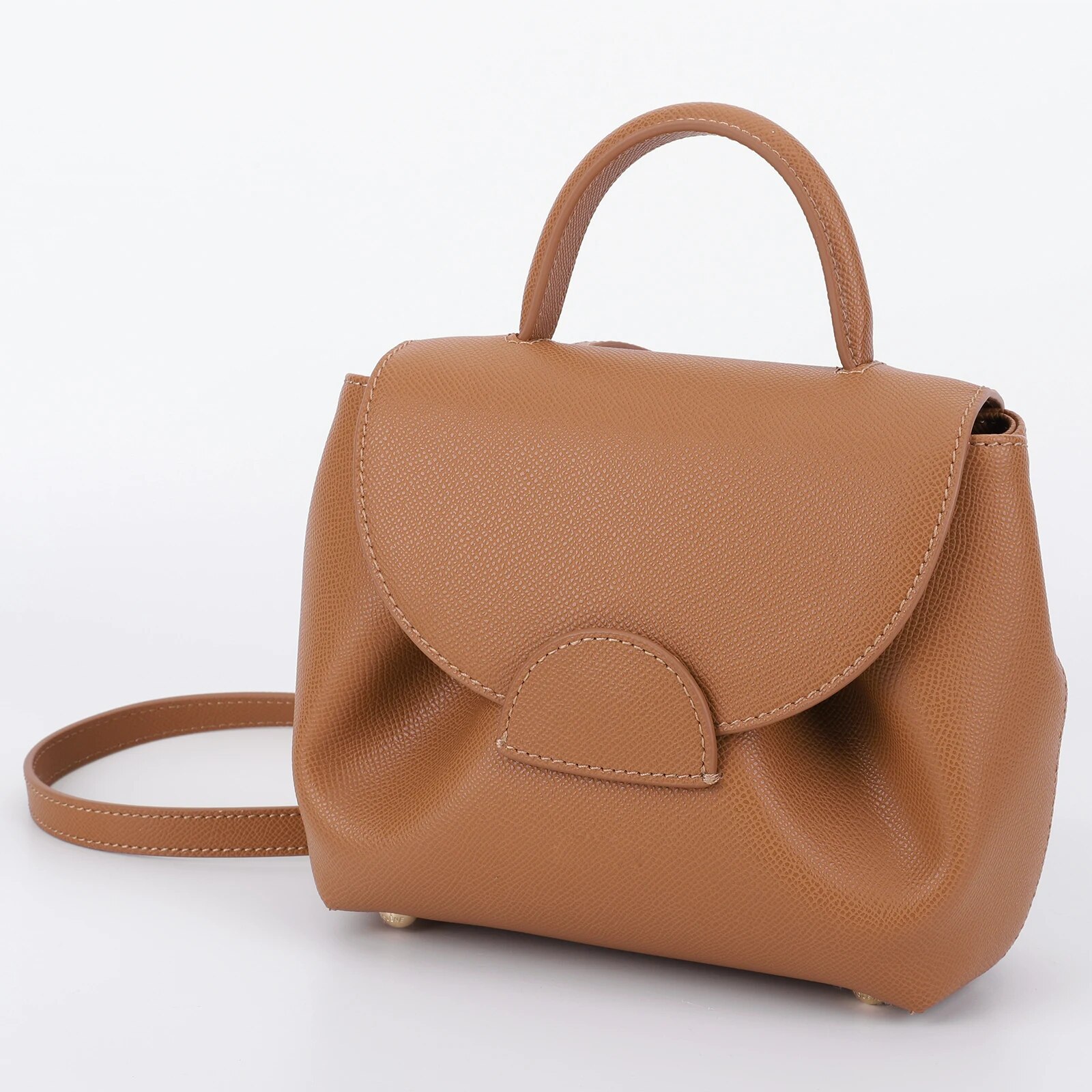 Sac Bandoulière Aidrani En Cuir Tissé Noir - Petit Modèle Luxe - Neuf Avec étiquettes