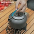 thumbnail image 6 of 100Fens Portable 800Ml Lightweight Stainless Steel Camping Kettle And Portable Camp Tea Pot Ideal For Bushcraft And Outdoor Use, 6 of 6