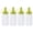 Green#1388, variant on Portable Mini Squeeze Condiment Bottle Set Transparent Sauce Container for Lunch Box Picnic Outdoor Barbecue Kitchen Storage Jar Food Grade PP Material
