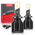 thumbnail image 2 of 2 uds IP68 a prueba de agua 50W bombillas LED para faros delanteros de coche lámpara de co MABOTO Faros de automóviles, 2 of 7