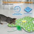 thumbnail image 4 of Interactive Cat Toys Rechargeable,Moving Concealed Feathers,Real Mouse Squeaky,Touch Activated Cat Kitten Toy Exercise Toys for Indoor Bored Adult Cats, 4 of 7