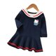 thumbnail image 4 of Hello Kitty nueva ropa para niños primavera y otoño niña algodón vestido con volantes de manga larga bebé lindo estilo universitario falda para niñas, 4 of 5