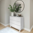 thumbnail image 2 of Plank+Beam Classic 3-Drawer Dresser, White, 2 of 10