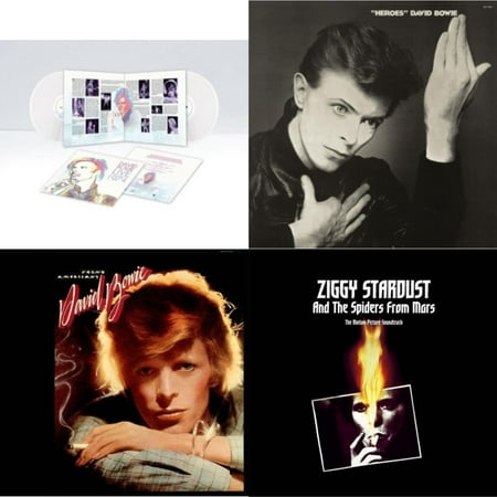 Live Los Angeles 1974 (White LP Vinyl/Limited) & Heroes (2017 Remaster) & Young Americans (2016 Remastered Version) & Ziggy Stardust & The Spiders From Mars Ost (2LP)