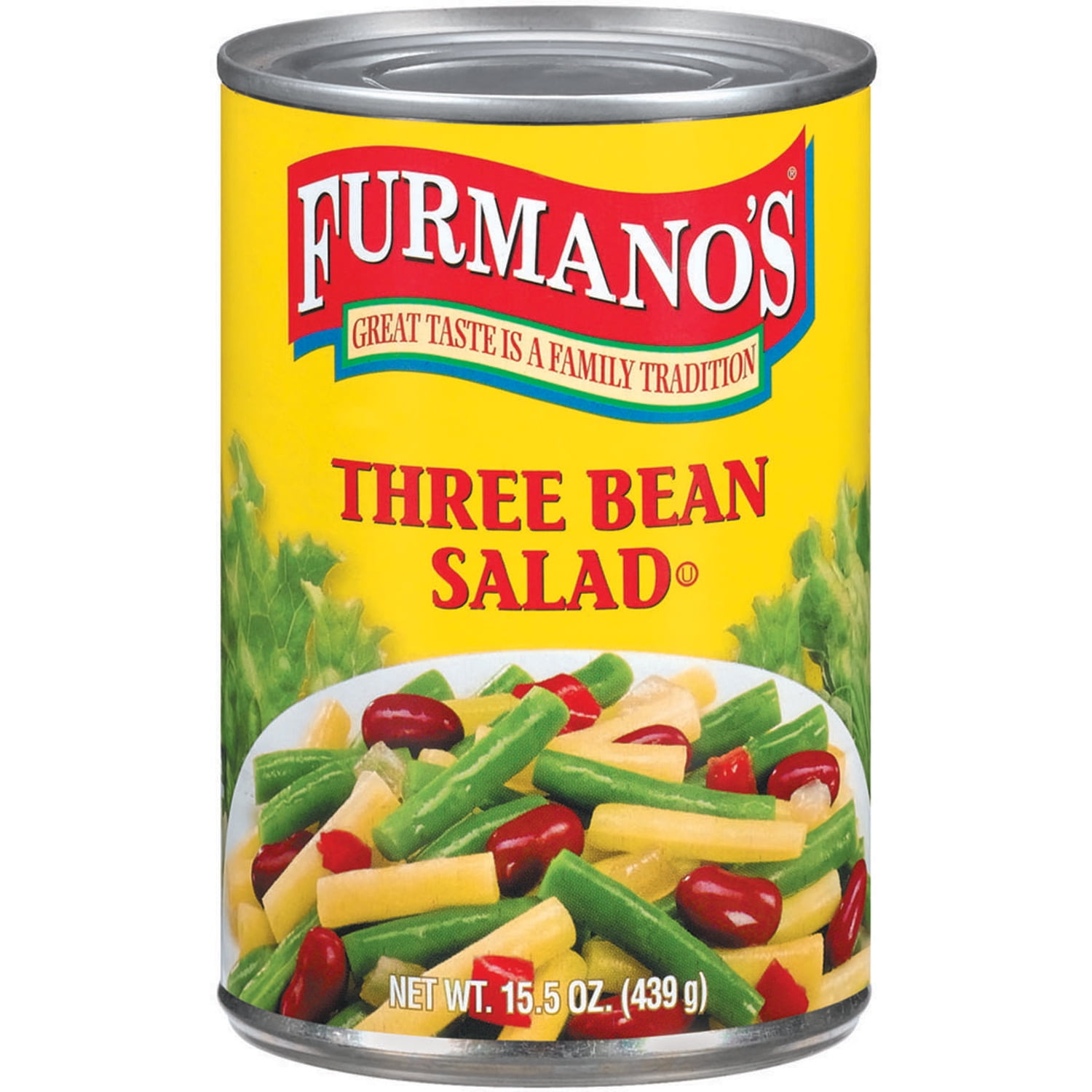 Furmano's Three Bean Salad 15.5 Oz Can
