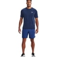 thumbnail image 5 of Under Armour Men's Qualifier Train Shorts, Tech Blue (432)/Indigo, Small, 5 of 5