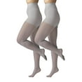 thumbnail image 2 of Silk Impressions Shimmer Sheer Pantyhose for Women, 20 Denier Sheer, Sizes S-3XL, 2-Pack, 2 of 4