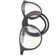 thumbnail image 5 of Gafas de lectura con bloqueo de luz azul para ancianos, gafas presbiópicas magnéticas de moda (+200 negro), 5 of 5