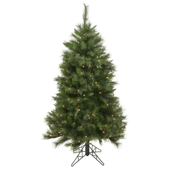 Northlight 5' Pre-Lit Green Medium Beaver Pine Artificial Christmas Tree Clear Lights