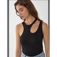 thumbnail image 6 of Asymmetrical Collar Crop Top, 6 of 8